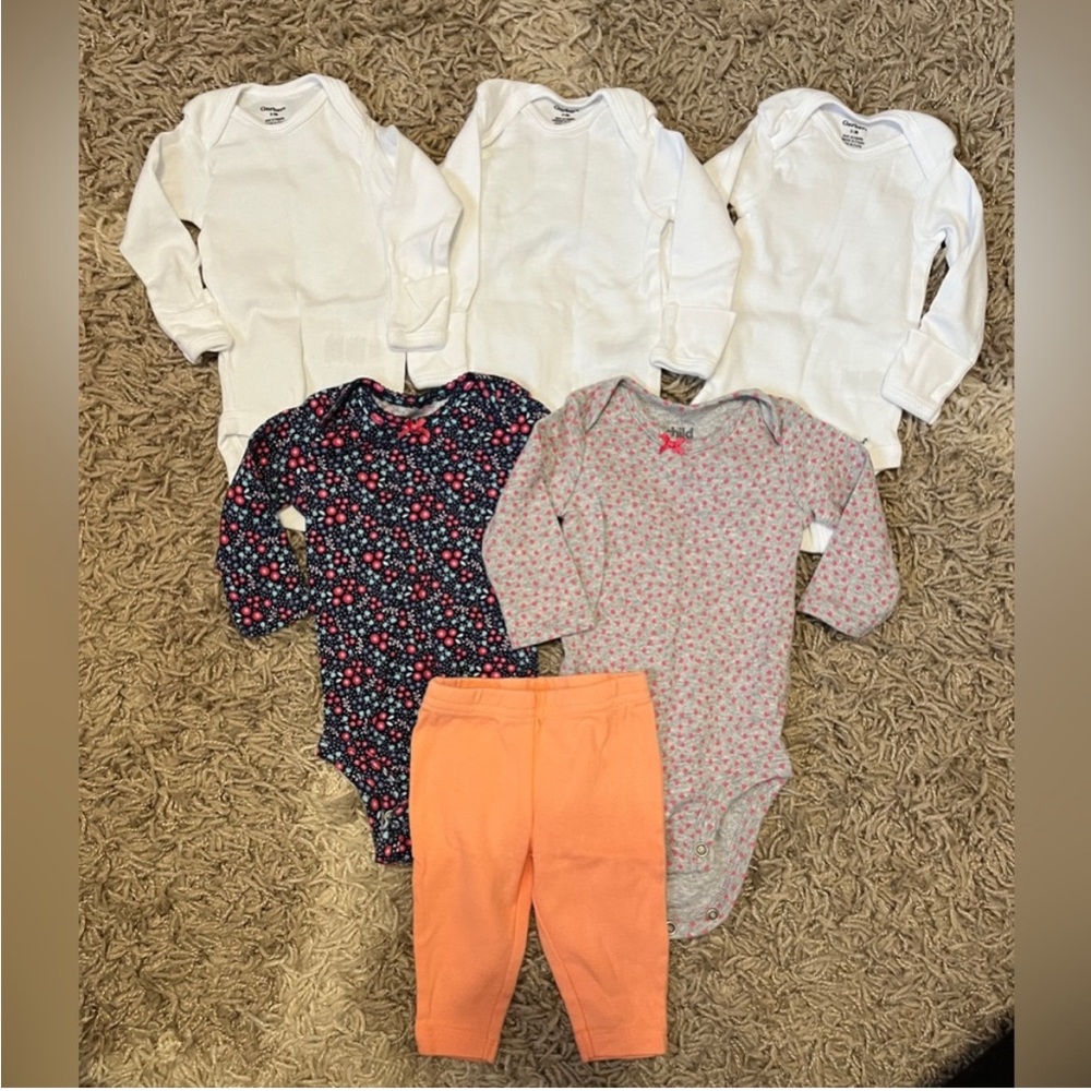 Onesies & Pants, size 0-3 months
